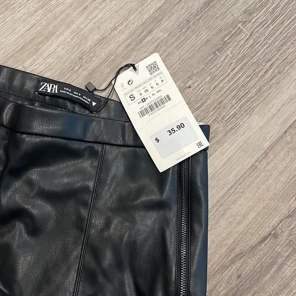 Zara leather leggings - Picture 7 of 9